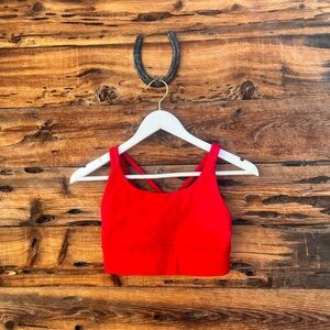 LULULEMON | Red Energy Long Line Sports Bra 6